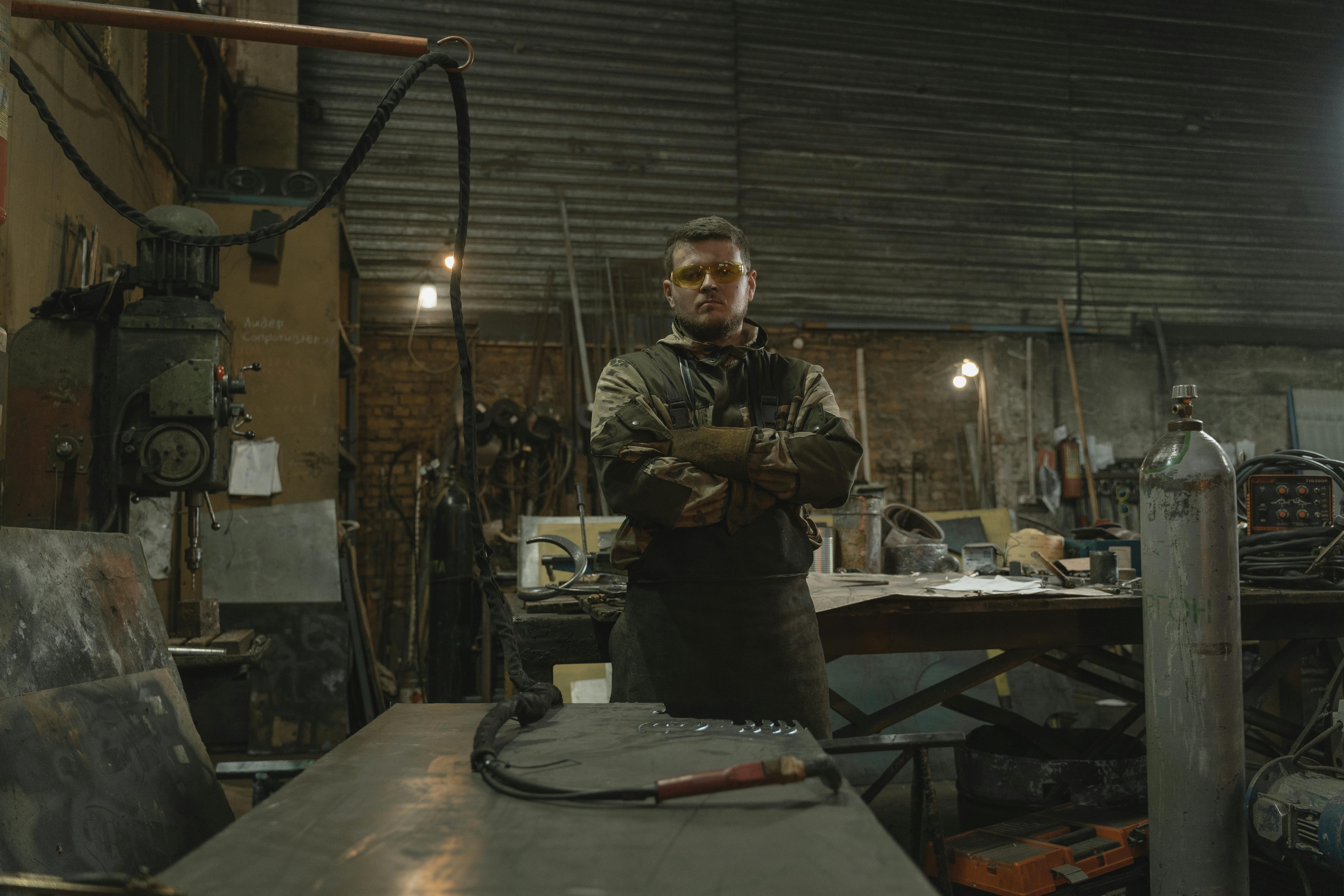 Workshop tools and parts